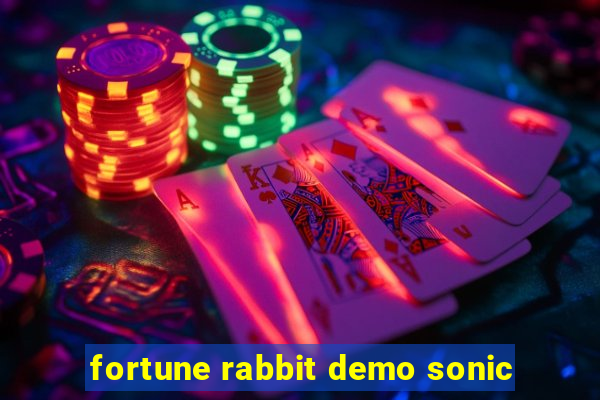 fortune rabbit demo sonic